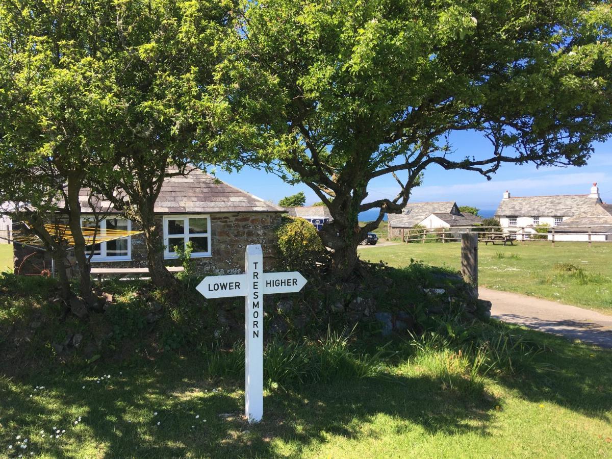 Higher Tresmorn Farm Bed & Breakfast Crackington Haven Bagian luar foto